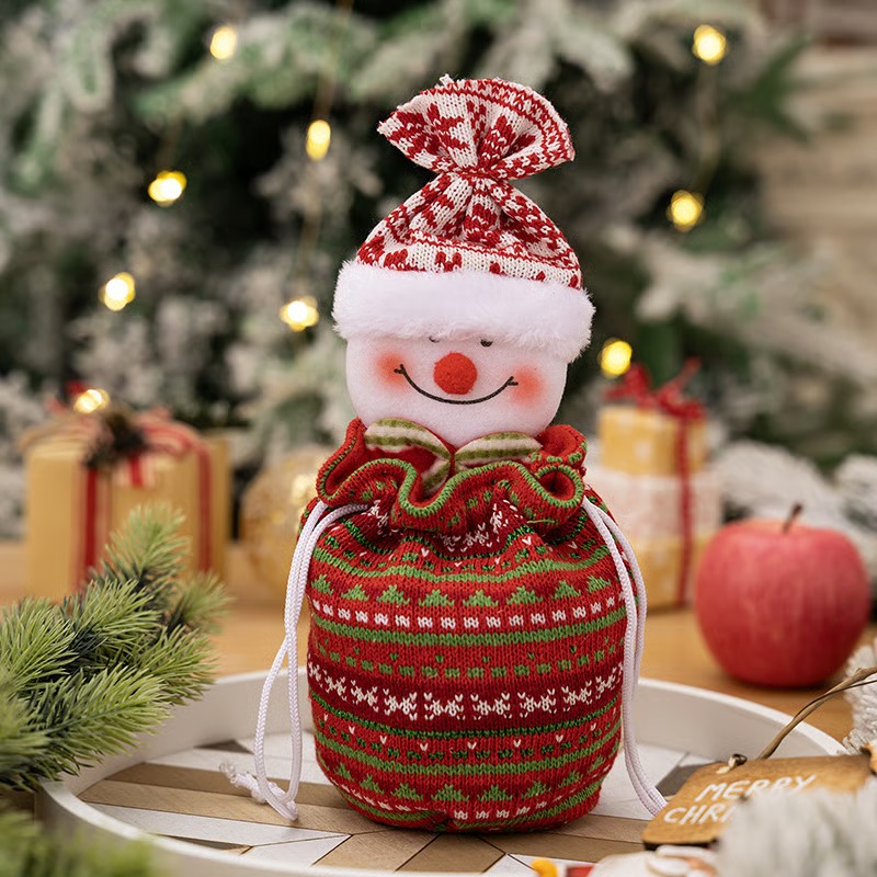 🎄Early Christmas Sale - 50% OFF🔥Christmas Knitted Doll Gift Bags