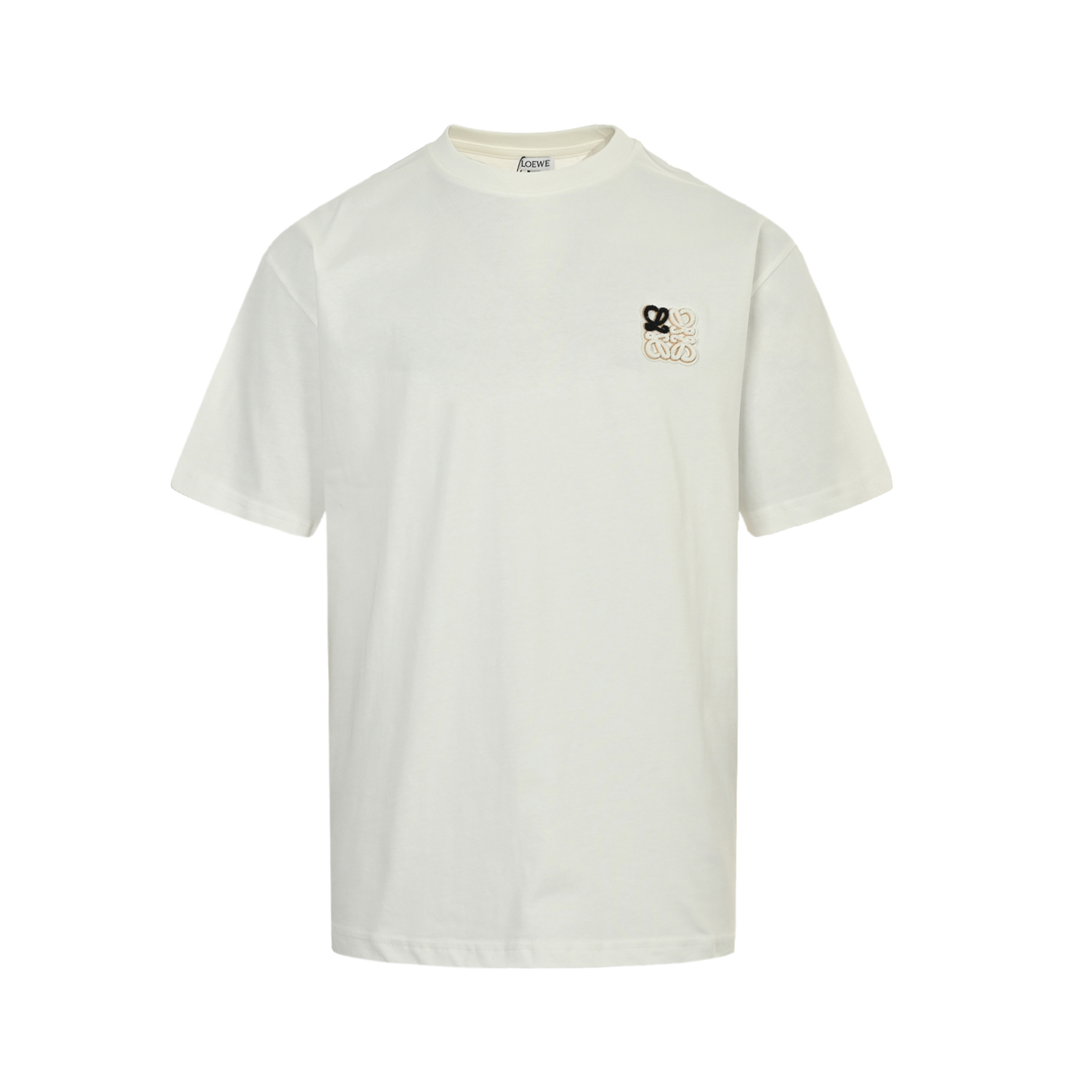 Loewe 25ss toothbrush embroidered short sleeves