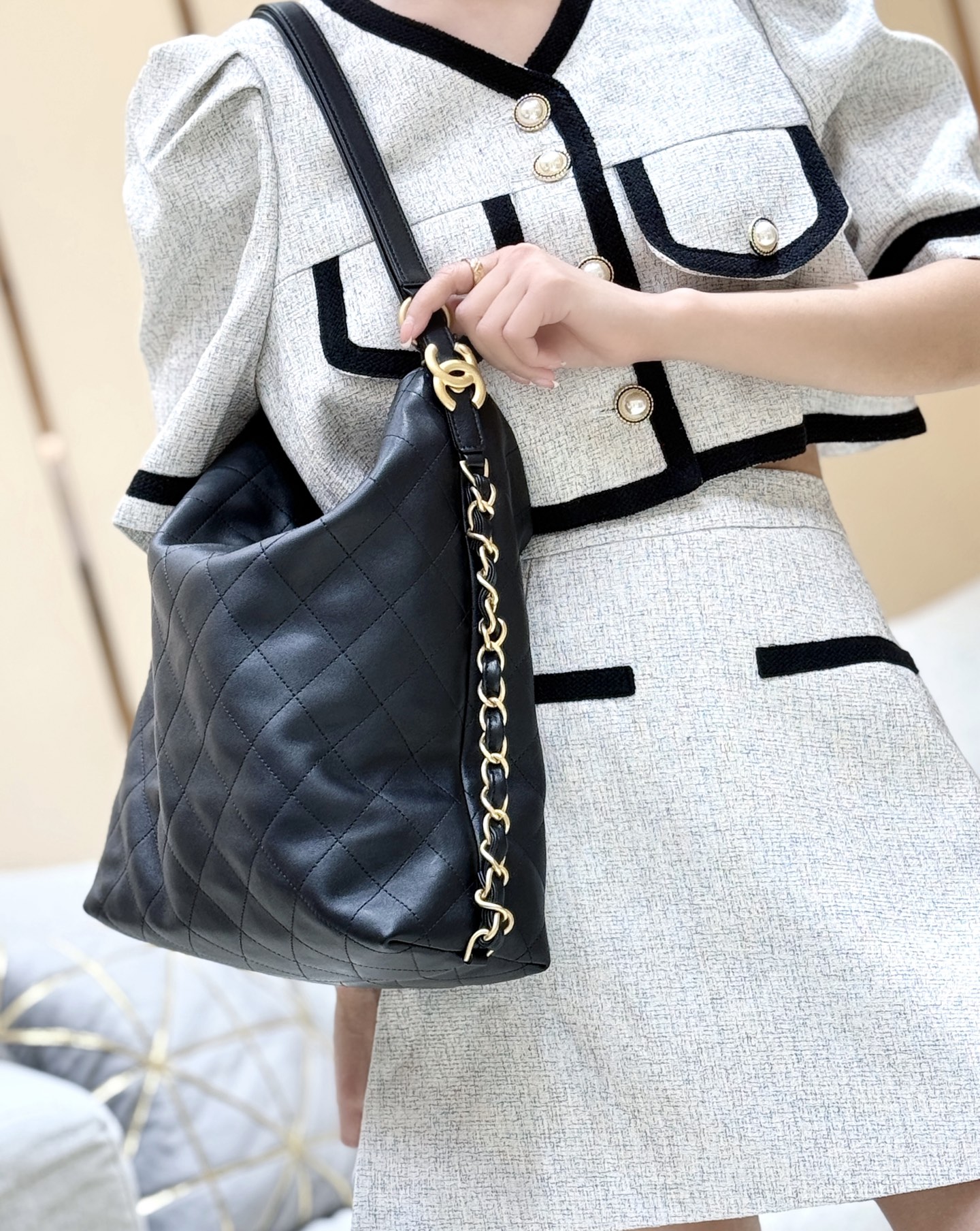 Chanel 25S Spring/Summer Collection Hobo Bag AS5523 00158