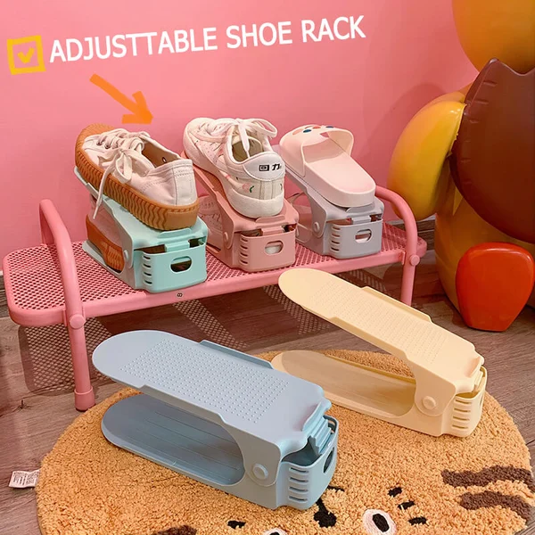 🔥🔥 Adjustable Shoe Rack is now on sale🥾🥾 (limited time promotion, buy more get more - limited quantity, first-come-first-served)