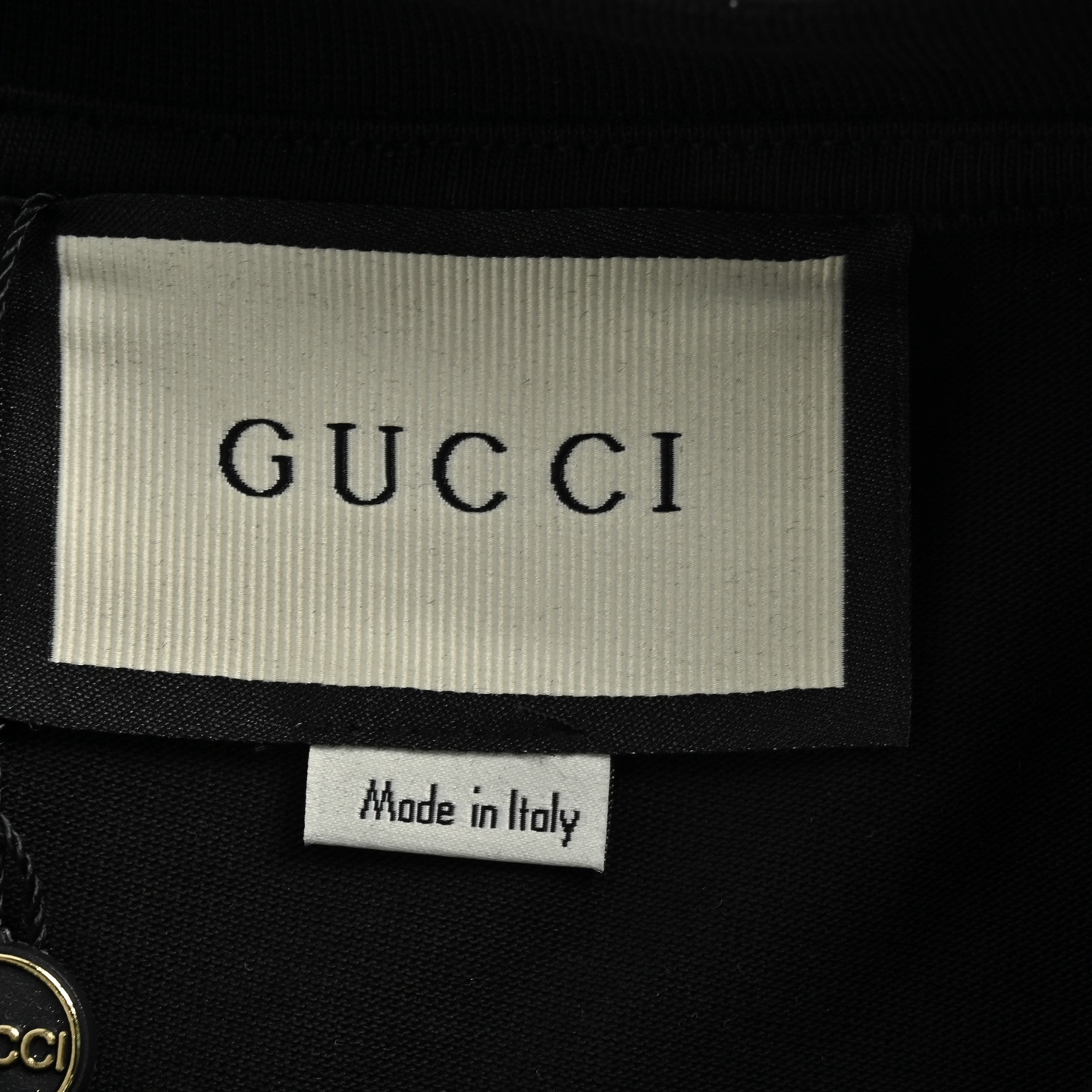 Gucci 25ss embroidered tassel short sleeve