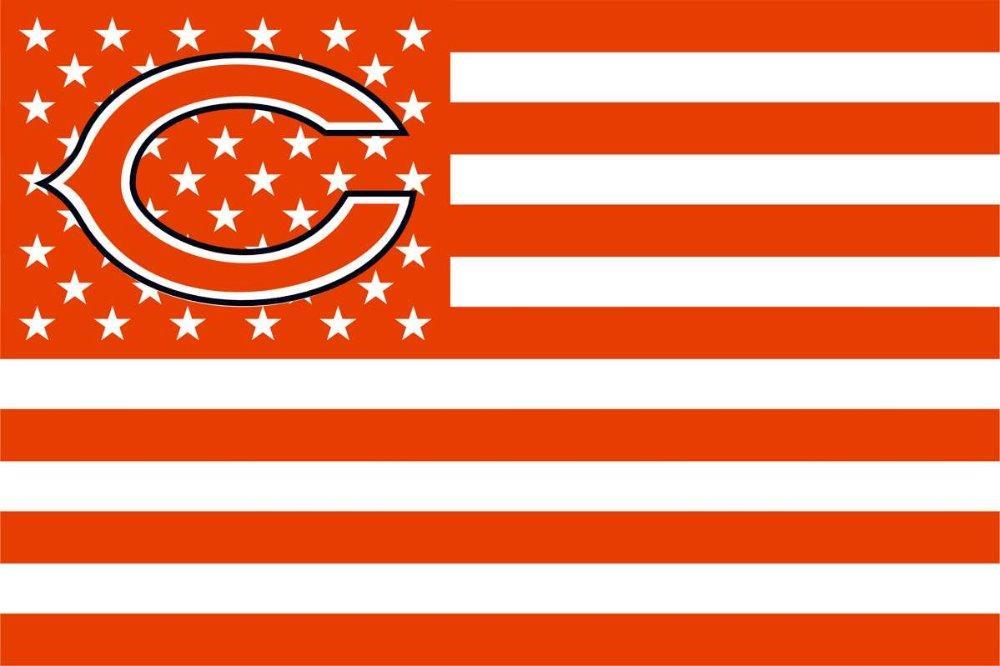 CHICAGO BEARS FLAG 3 × 5 FT