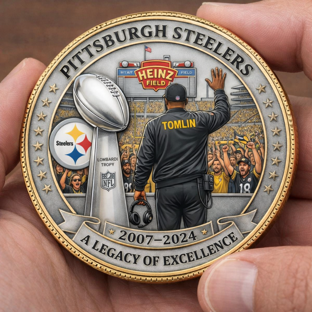 Mike Tomlin Stepping Down Commemorative Coin
