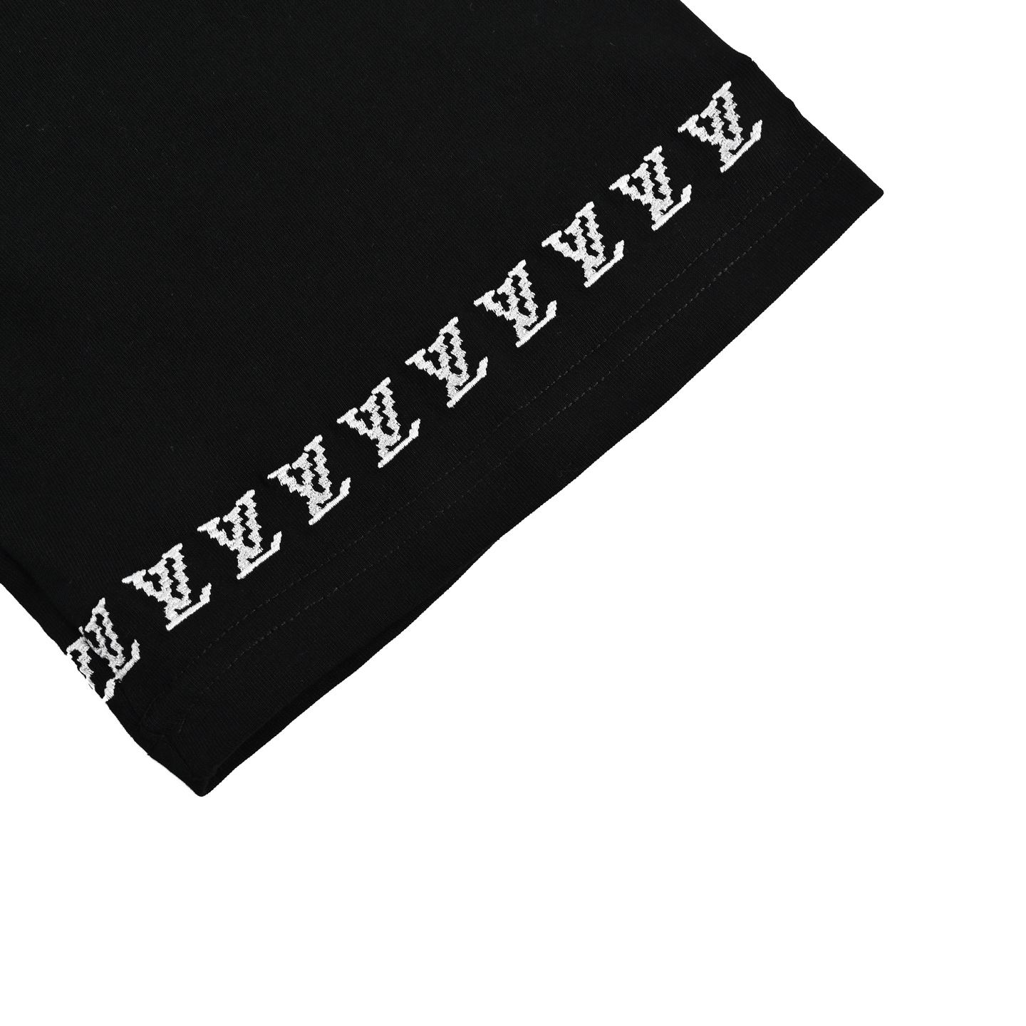 Louis Vuitton 25ss short sleeve with embroidered logo on the sleeve
