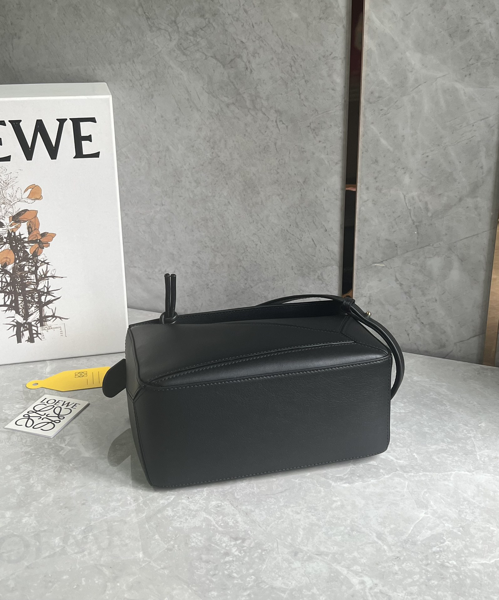 Loewe zzle bag with braided handle 0189