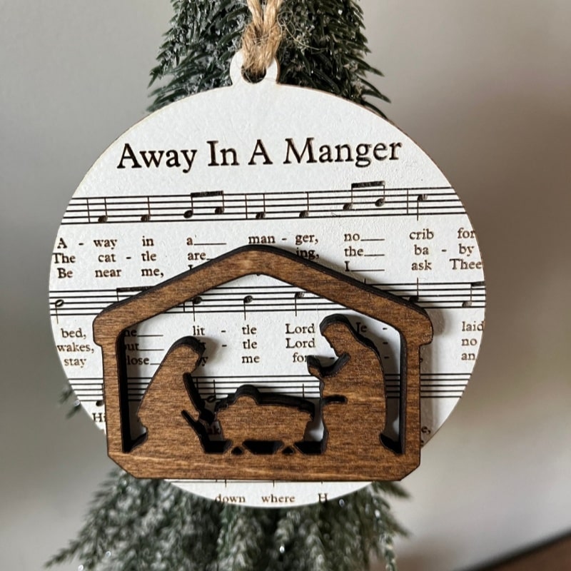 2023 Music Nativity Ornament Set