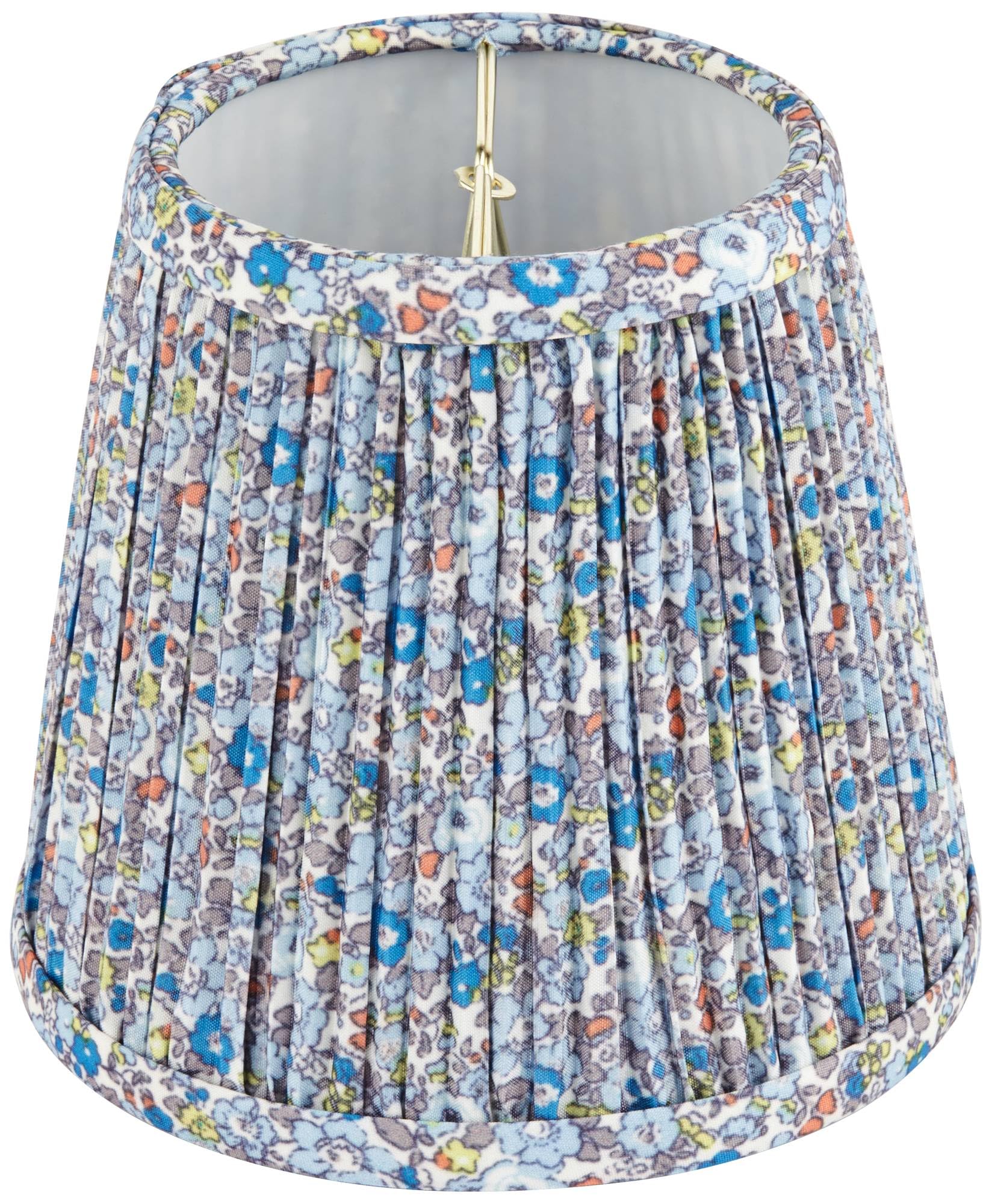 🌸 Vintage-Inspired Floral Pleated Lampshade – A Cozy Glow with Timeless Charm! 🌸