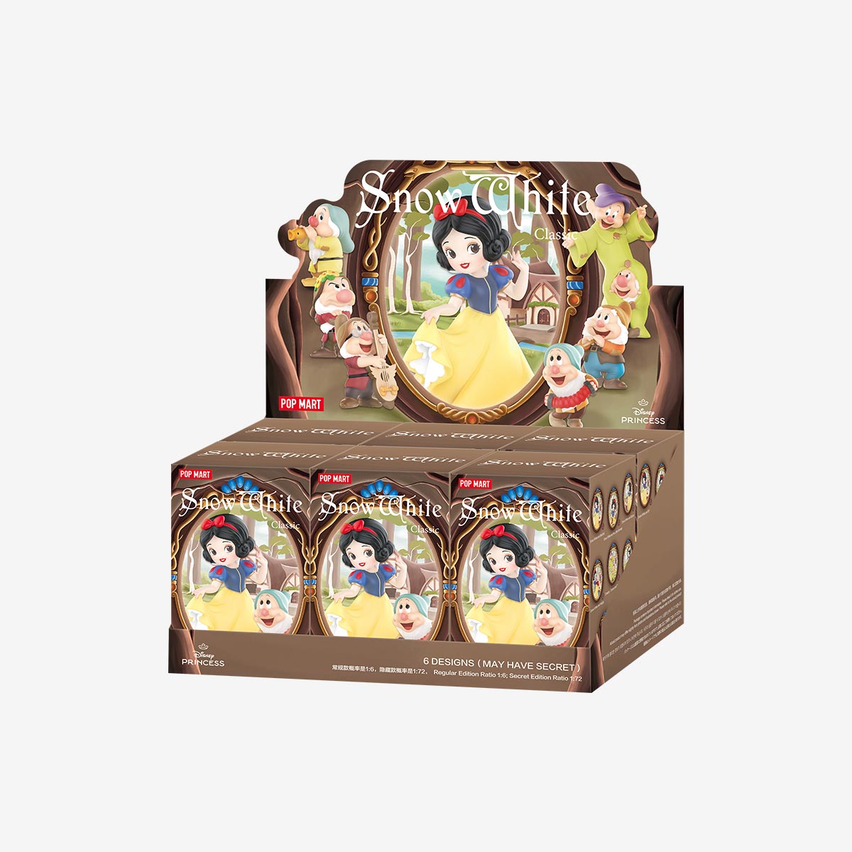 POP MART Disney Snow White Classic Series Figures [1 Blind Box]