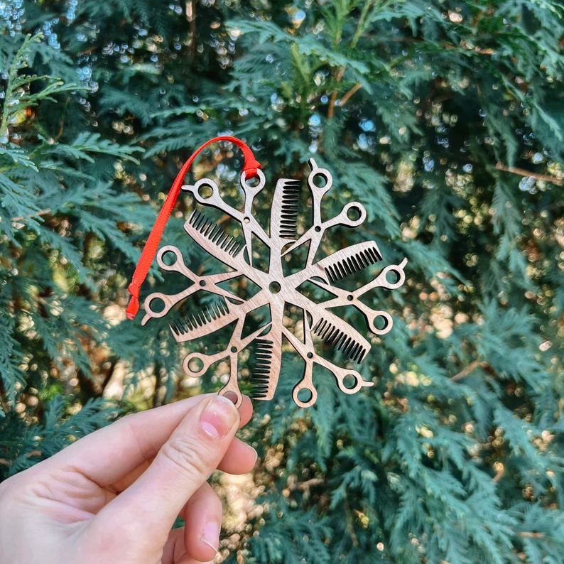 Hairdresser SnowWonders Ornament
