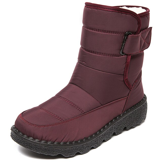 Women Low Heels Winter Boots 2022 Casual Botas Mujer Platform Shoes Female