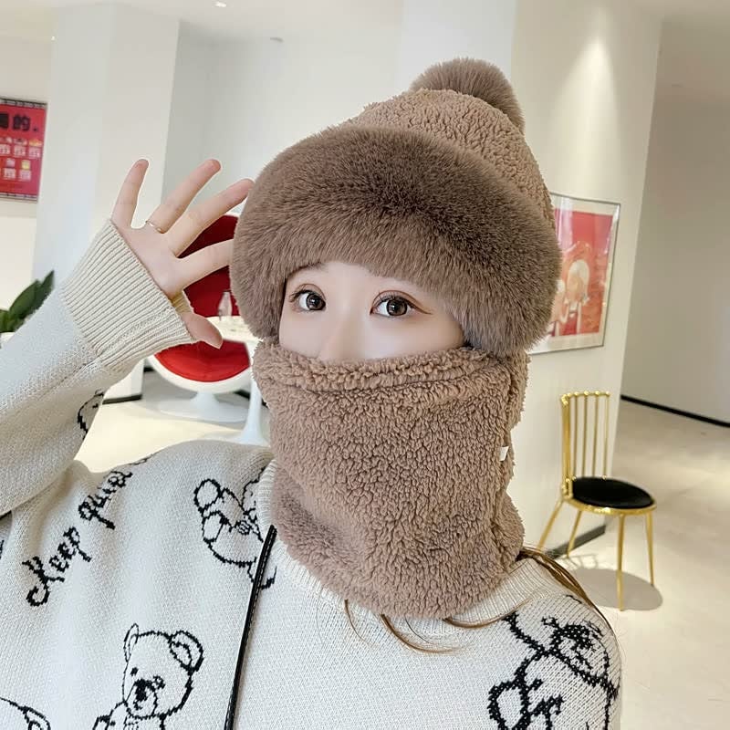 ❄winter promotion 49% OFF❄ Women's cycling windproof scarf hat