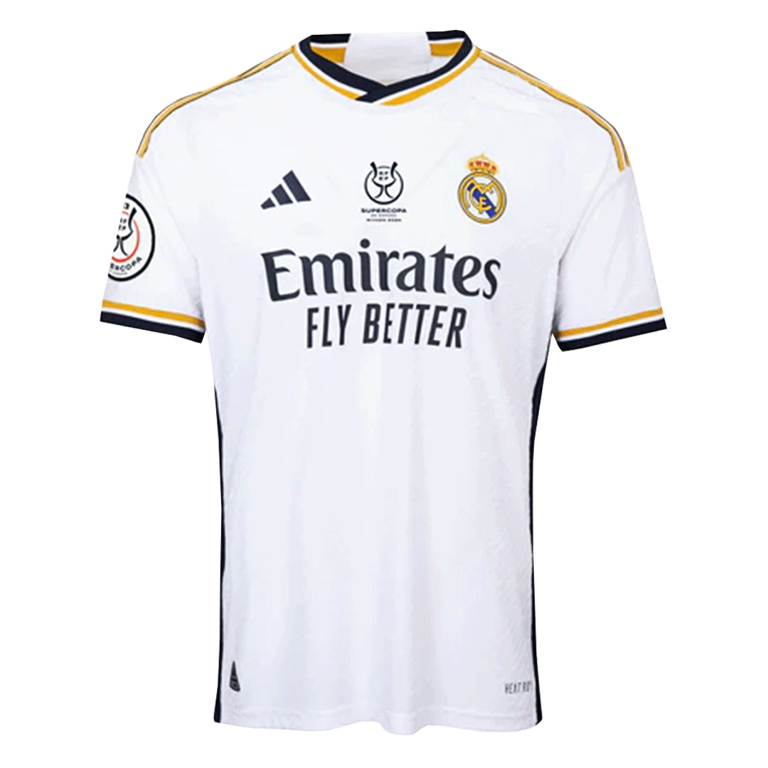 Authentic Real Madrid CAMPEONES #13 home football shirt 2023/24