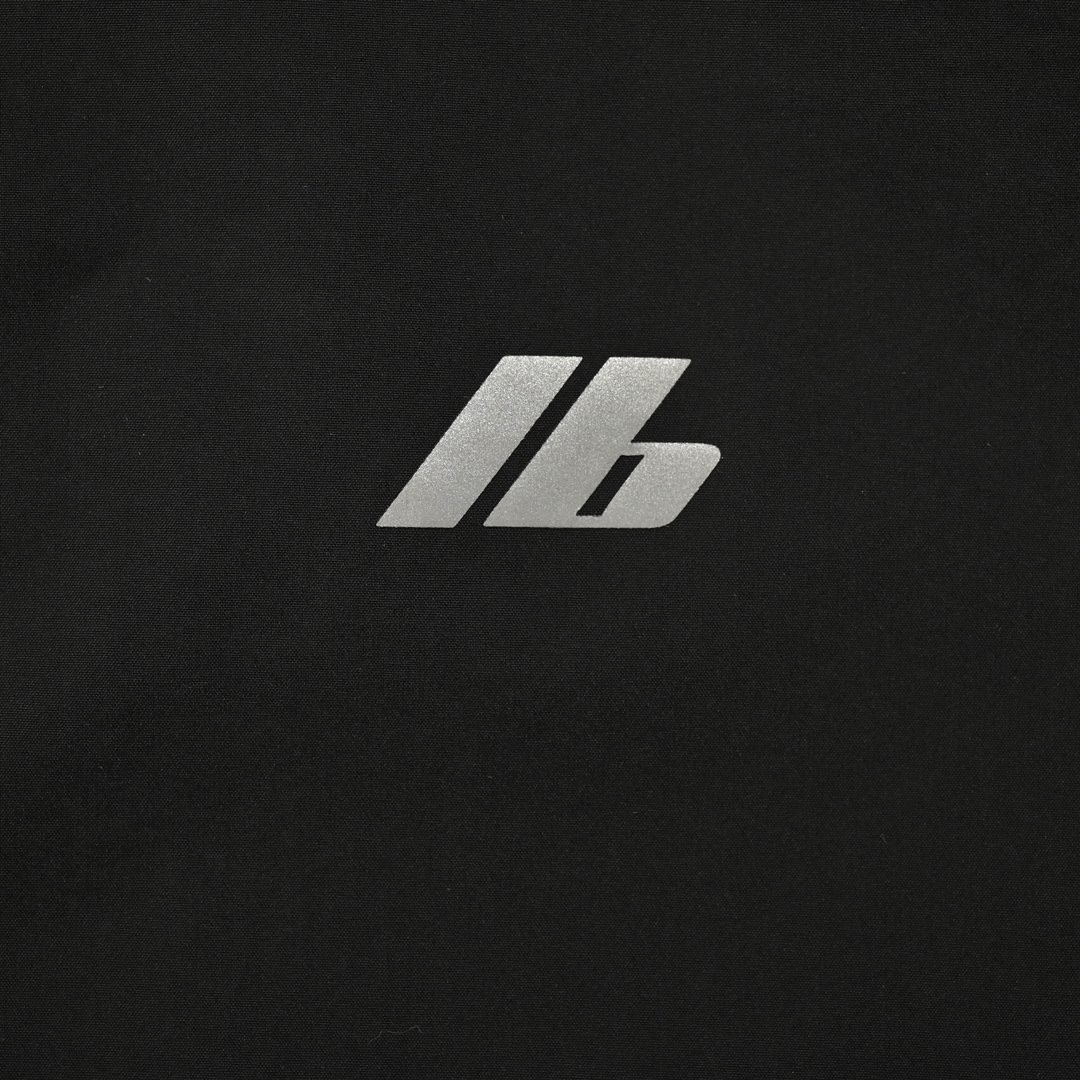 Balenciaga 24Fw IB logo laser reflective print waterproof jacket