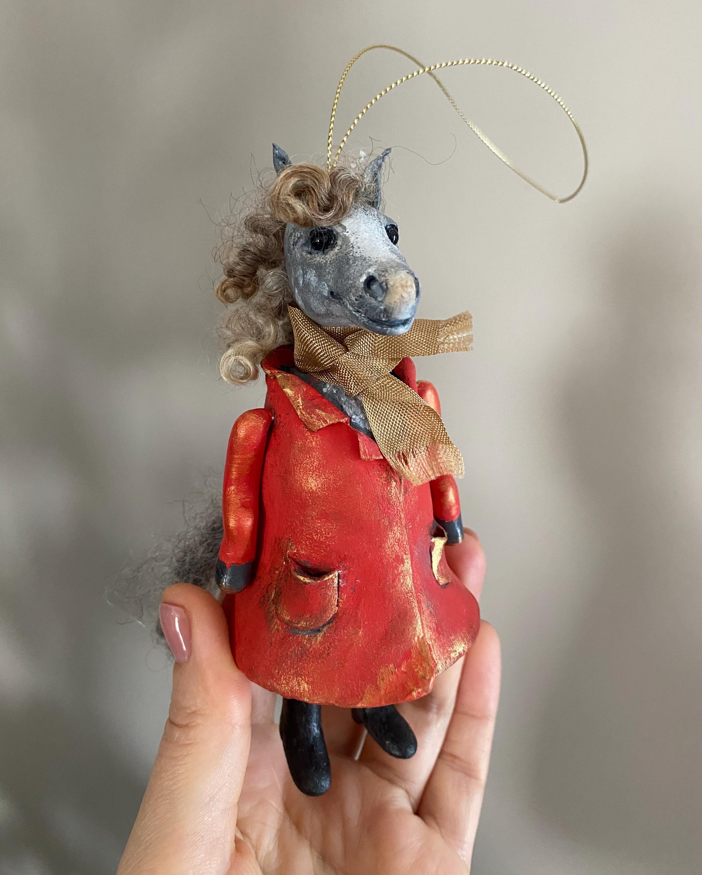 🔥ON SALE🔥Horse Christmas ornament, Simbol of 2026