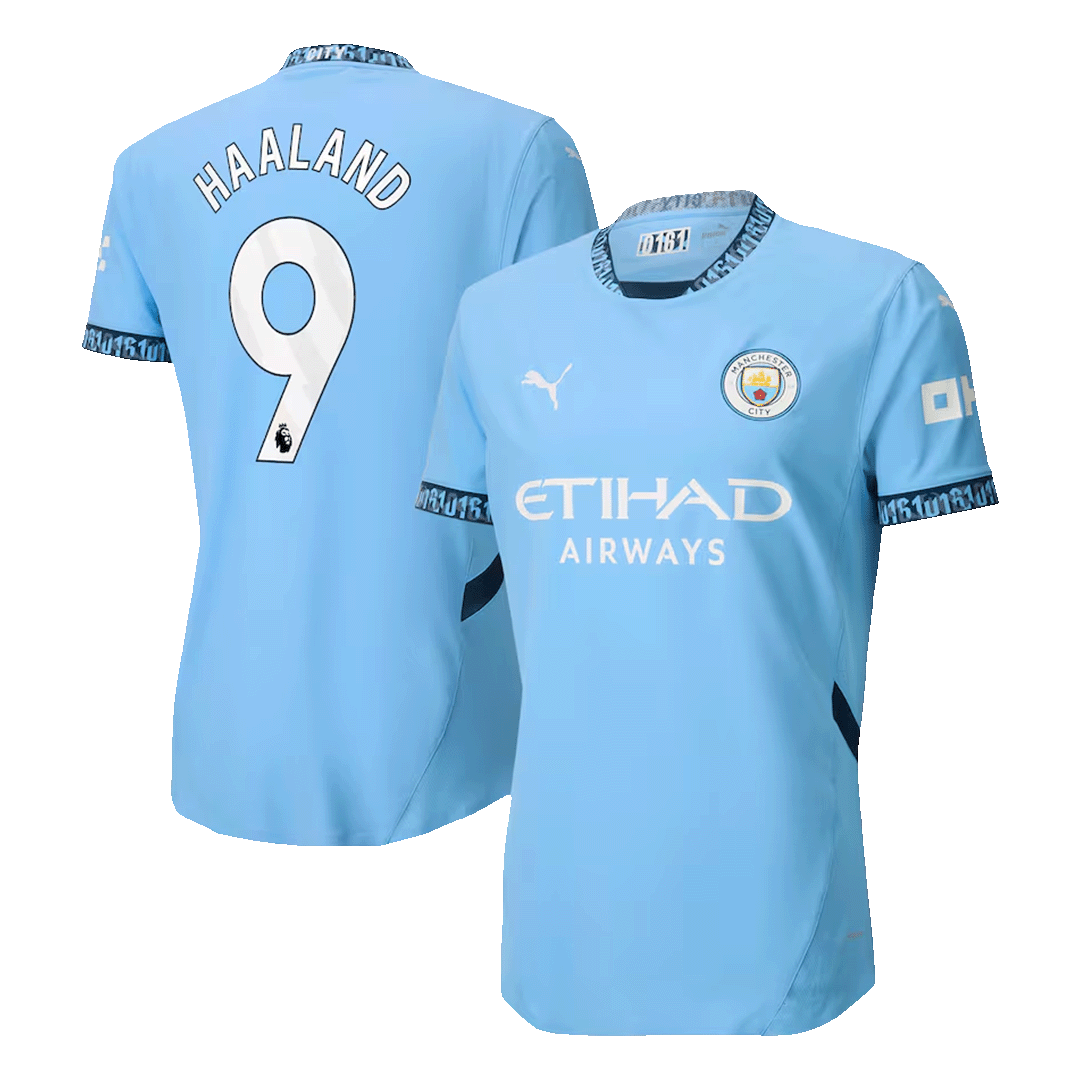 Authentic HAALAND #9 Soccer Jersey Manchester City 2024/25