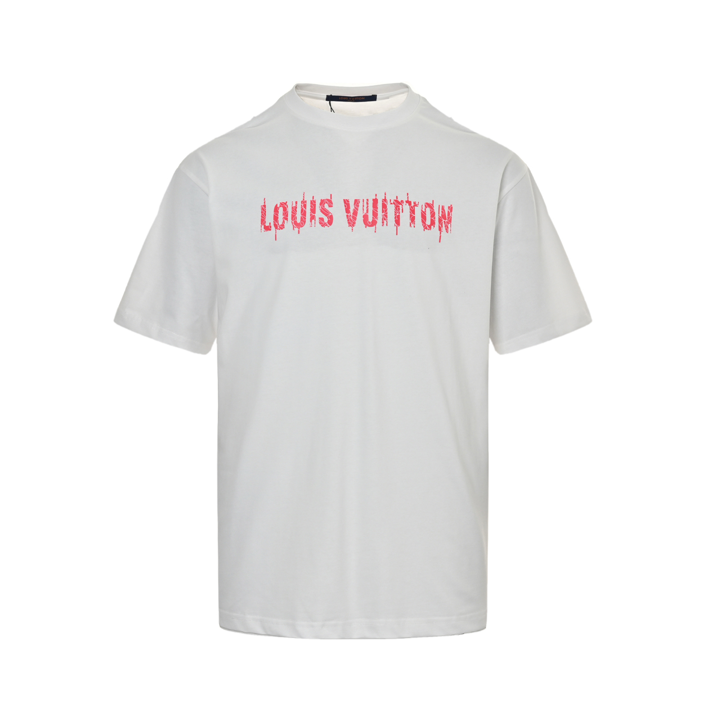 Louis Vuitton large letter logo print short sleeves