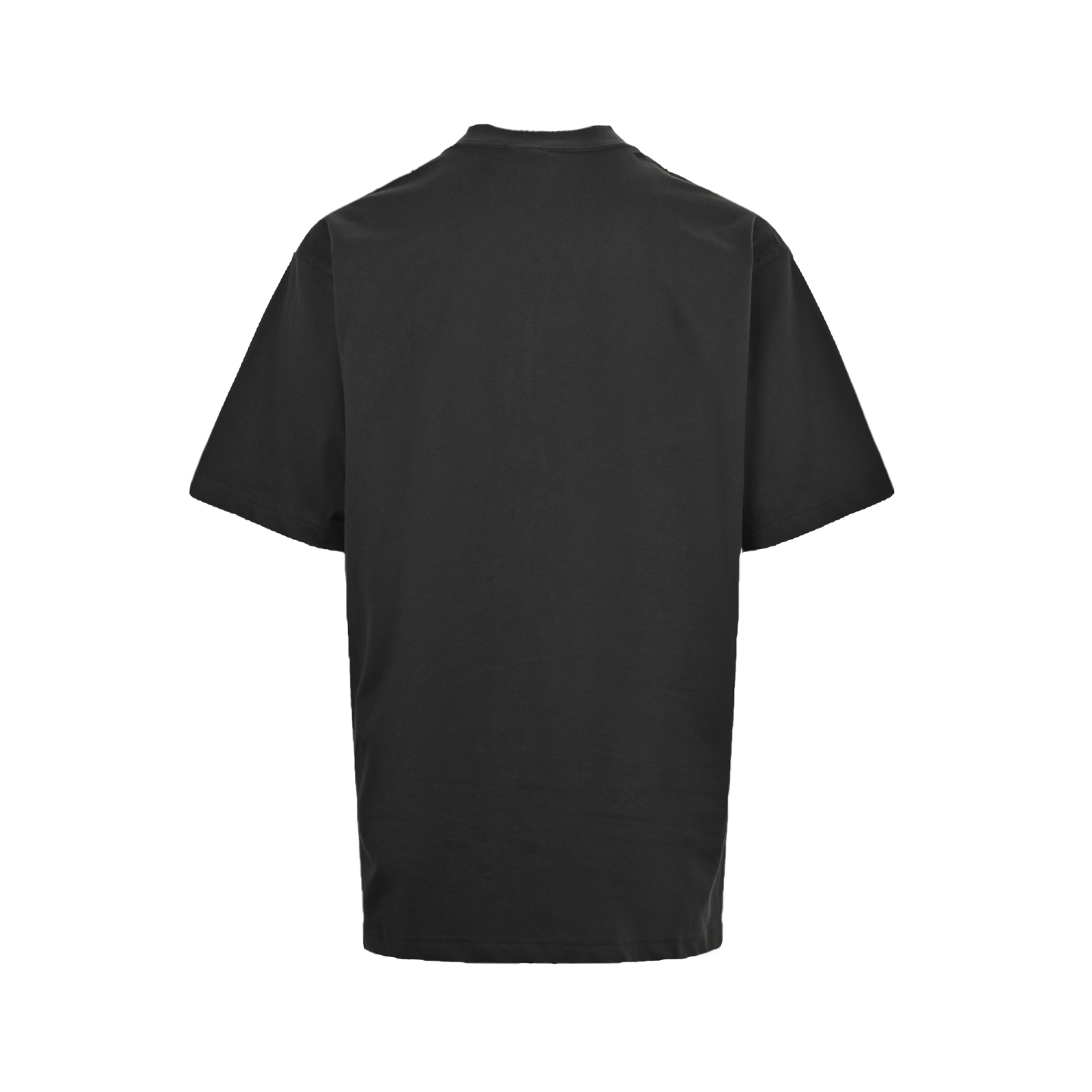 Balenciaga 25ss melted logo cracked print short sleeves