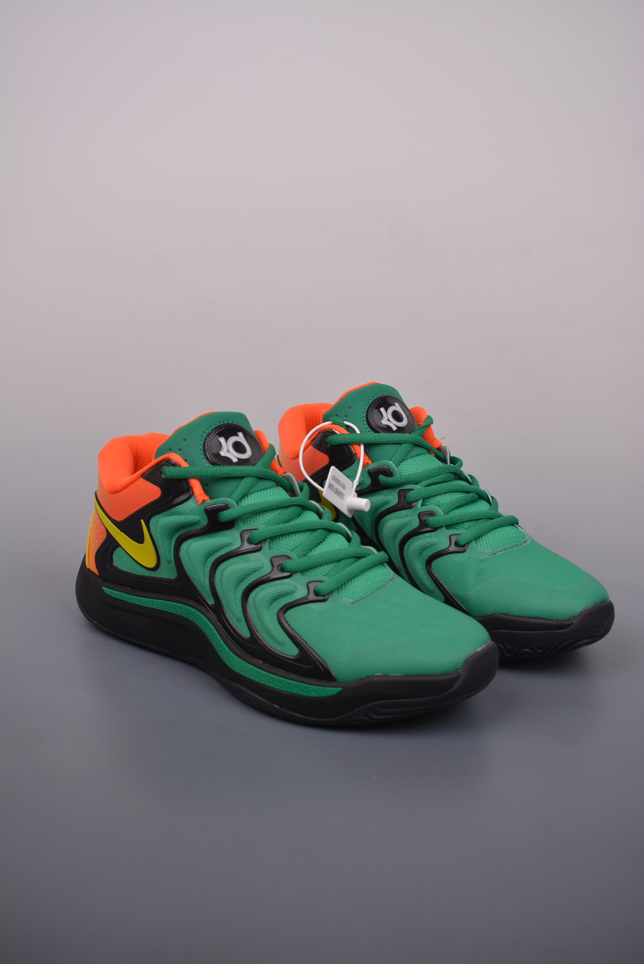 Nike Zoom KD 17 Dark Green Yellow FJ9487 003
