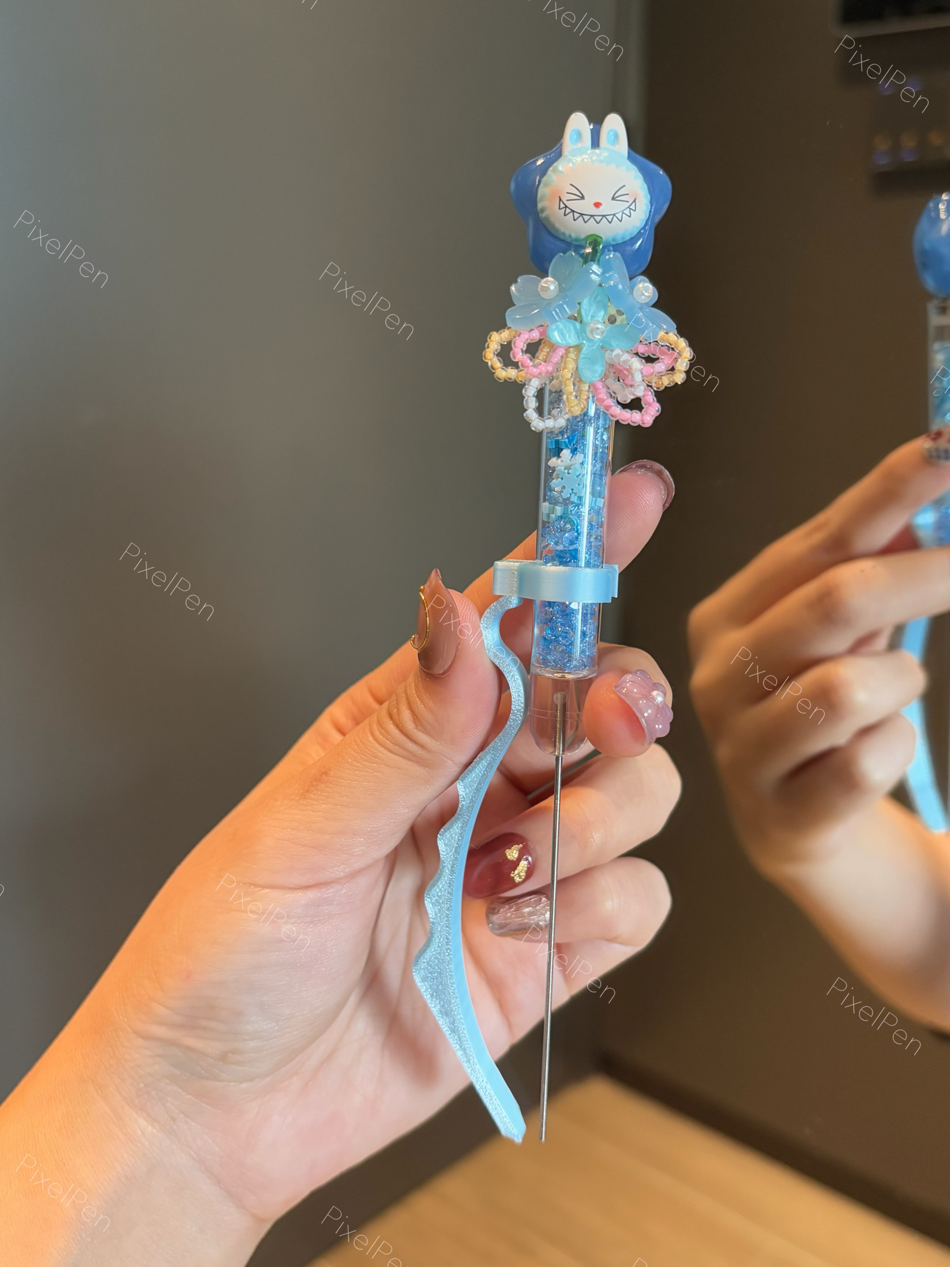 PixelPen Magnetic Grip Piecing Bean Pen Tool 2.6mm for small beans | Flower POP