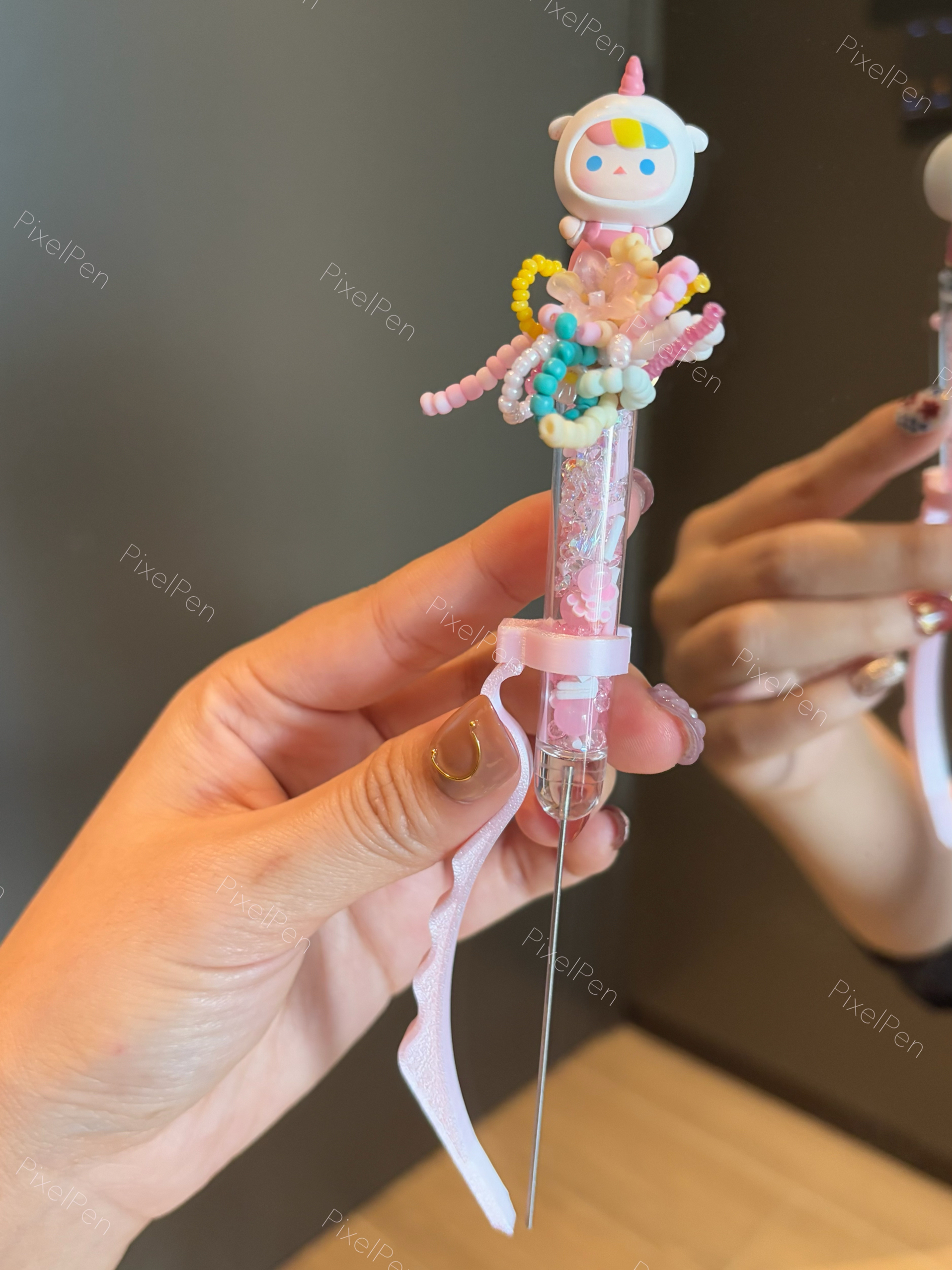 PixelPen Magnetic Grip Piecing Bean Pen Tool 2.6mm for small beans | Flower POP
