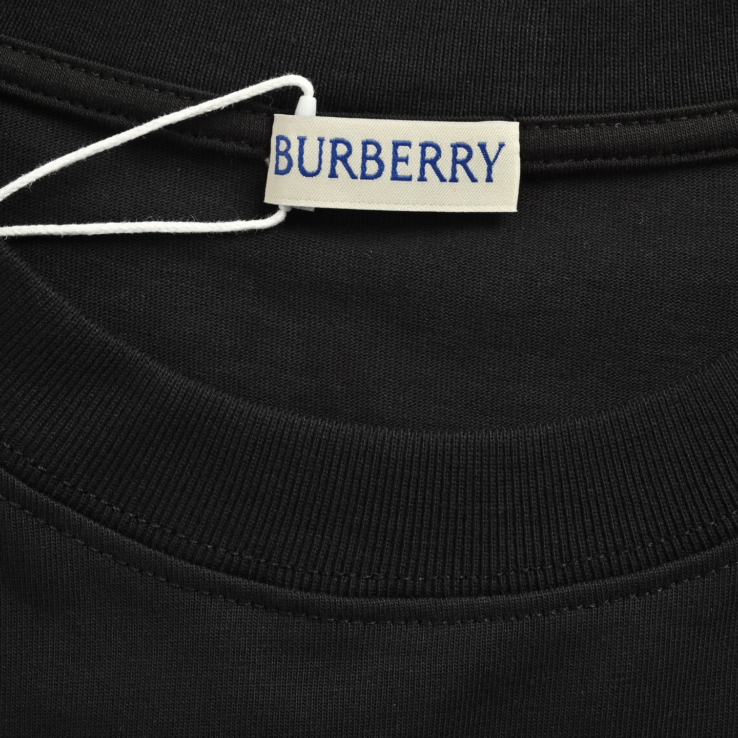 Burberry 25ss colorblocked warhorse knight embroidered short sleeve