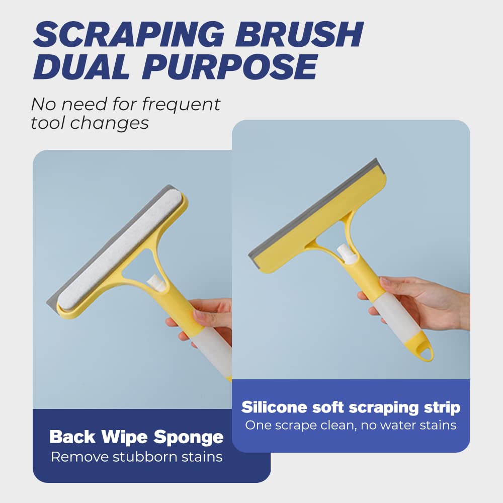 (🔥Last Day Promotion-SAVE 50% OFF)--3 in 1 Window Cleaning Tool for Car Indoor Outdoor High Windows-BUY 3 GET 2 FREE & FREE SHIPPING