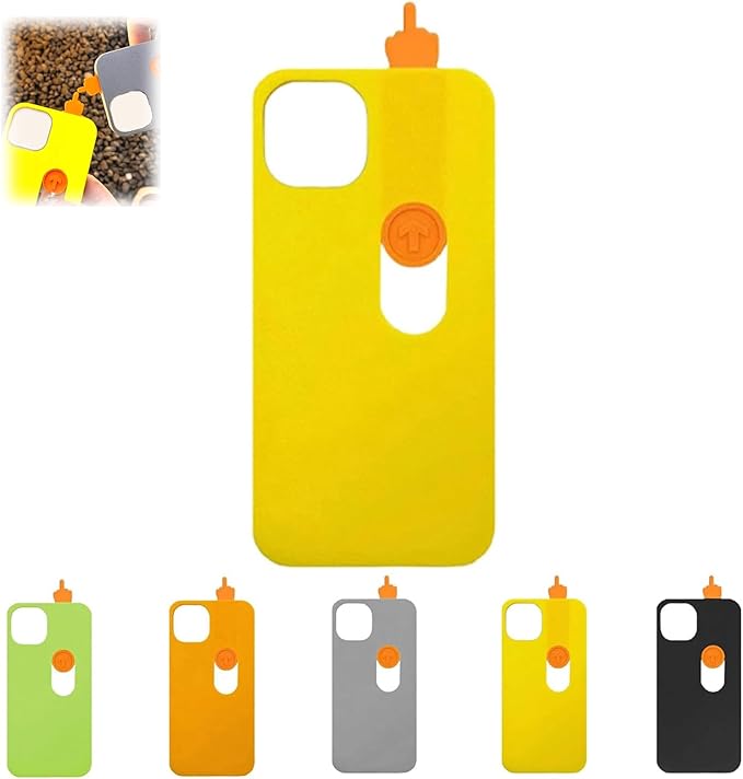 📱📱3D Printed Sliding Middle Finger Phone Case