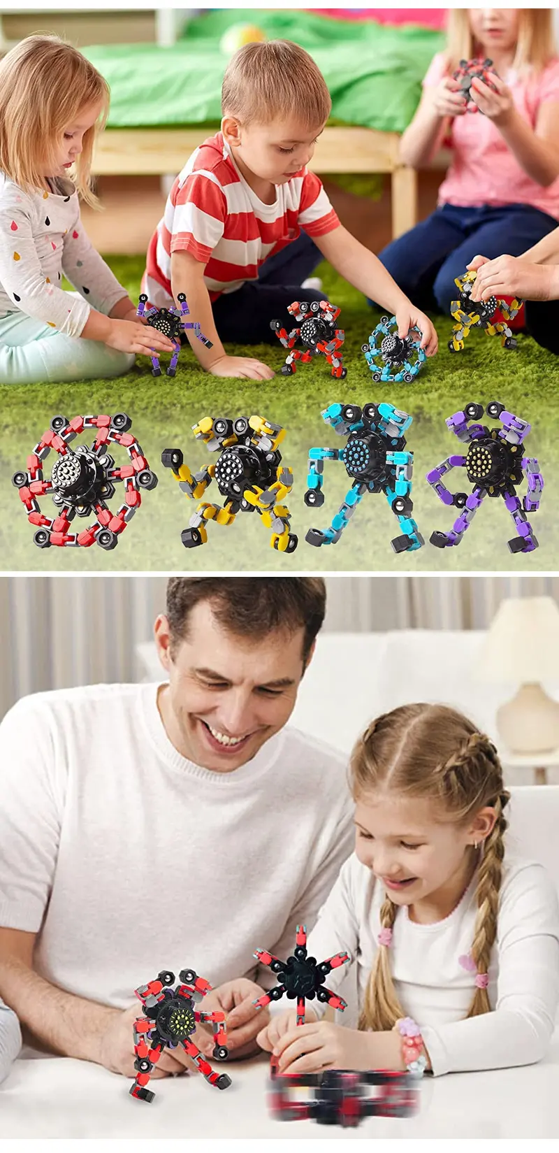 Transformable Fingertip Spinner 🔥(Hot sale this year)