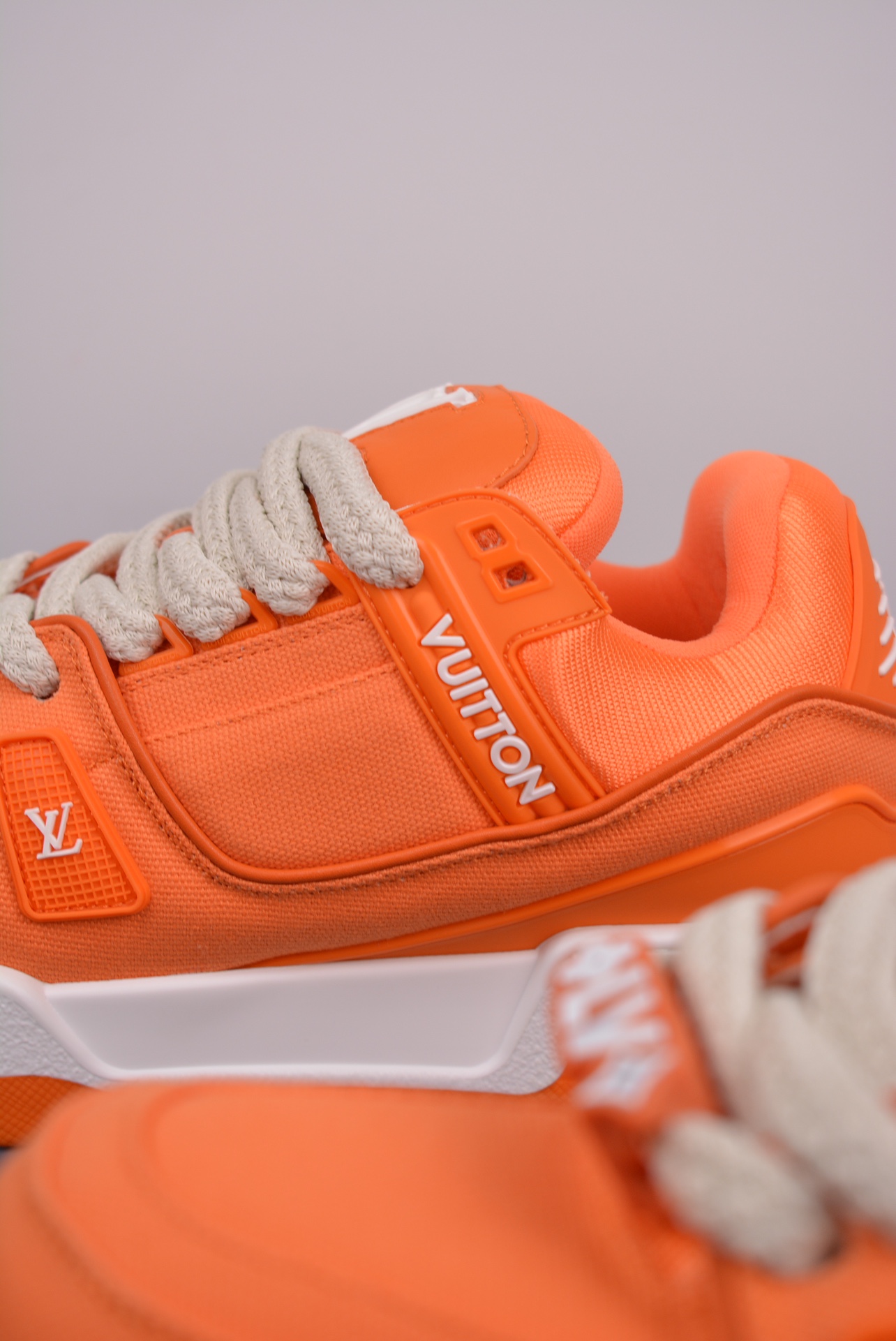 Louis Vuitton Trainer Maxi Low Sneaker Orange