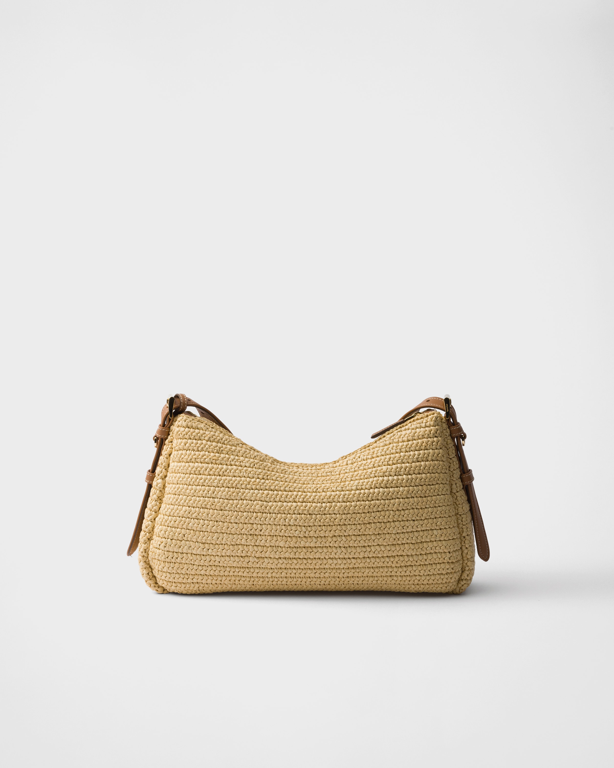 Prada Aimée large crochet and leather bag1BC247_2MG3_F0018_V_OOO