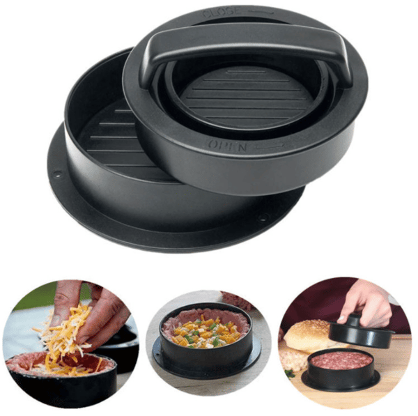 👍Last Day Promotion 60% OFF💥3 in 1 Hamburger Press Patty Maker--BUY 2 GET 10% OFF & FREE SHIPPING