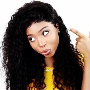 Lunawigs Sassy African American Long Curly Afro Wig for Women