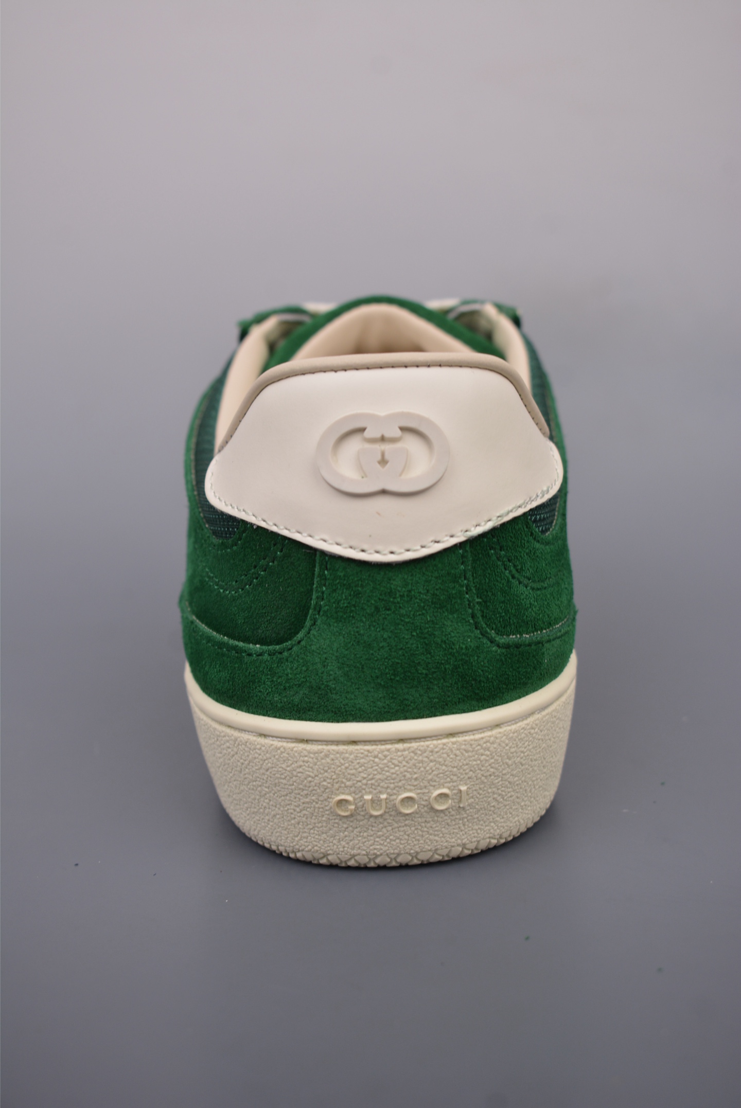 Gucci Interlocking G Suede Sneaker G74 Green White