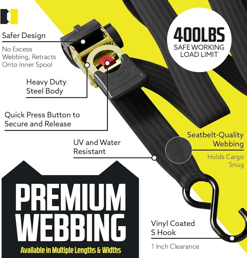 🔥Hot Sale-Auto Ratchet Strap