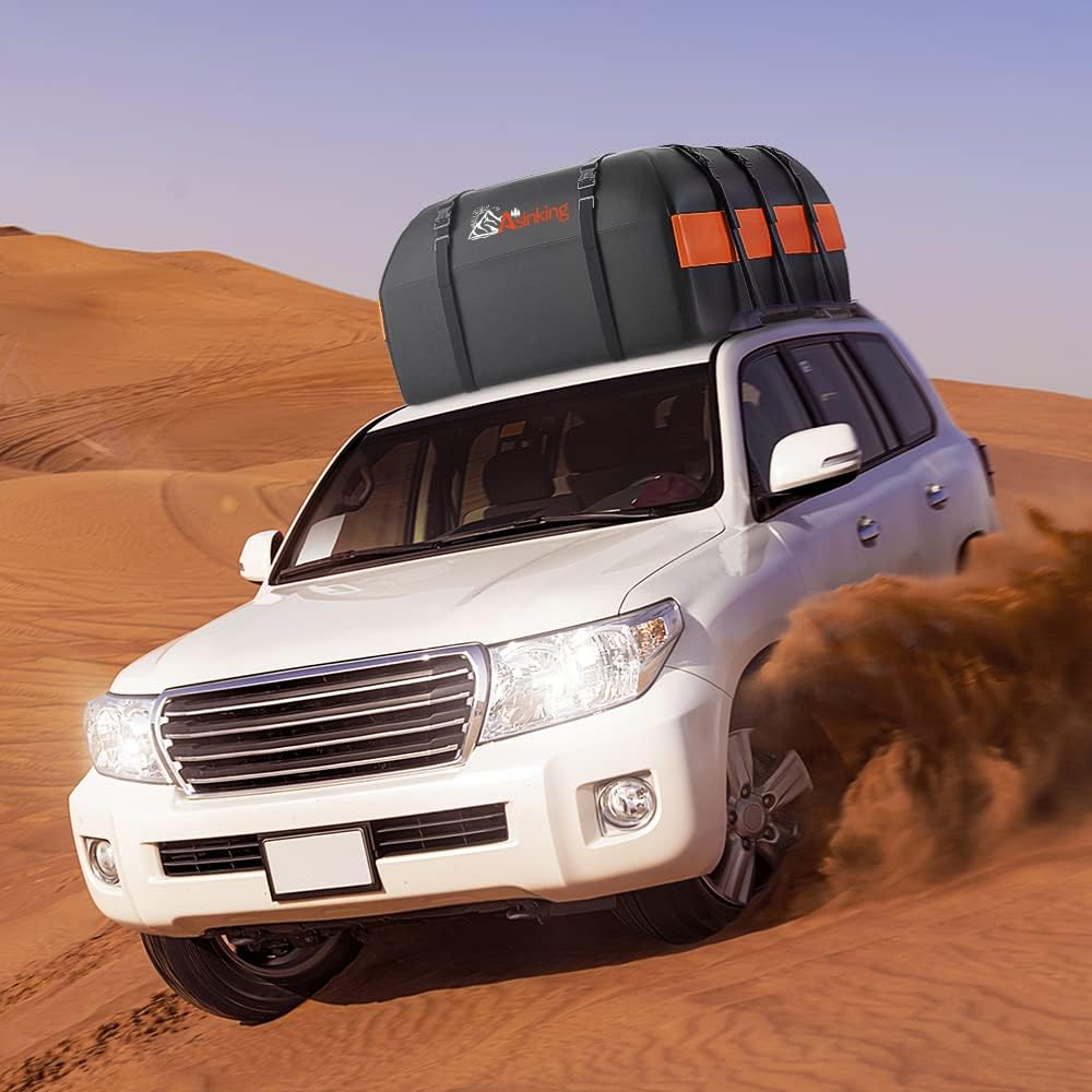 Asinking Car Rooftop Cargo Carrier Bag 21 Cubic Feet 100% Waterproof