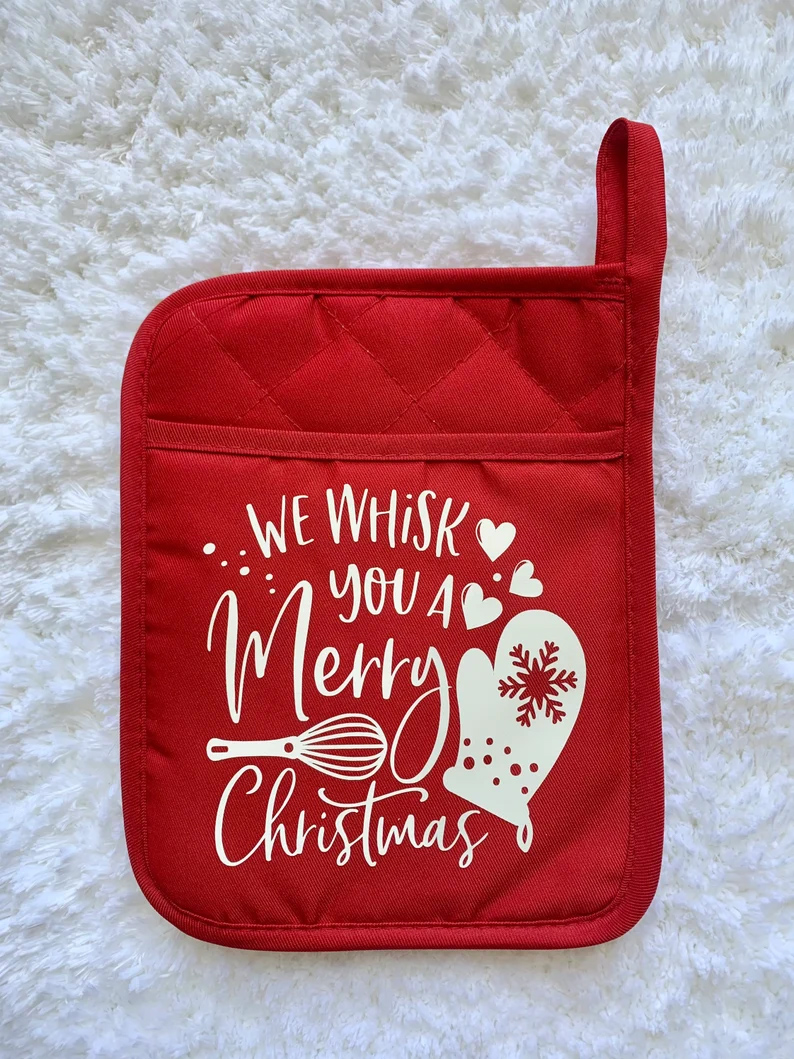 Christmas pot holder baking kit