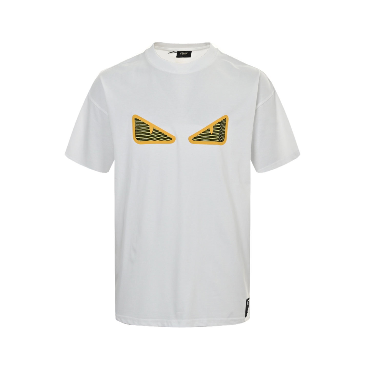 Fendi Monster Eyes Laminating Print Short Sleeve