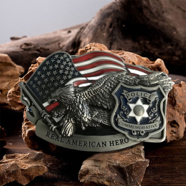 Handmade American Hero Cowhide Leather Belt