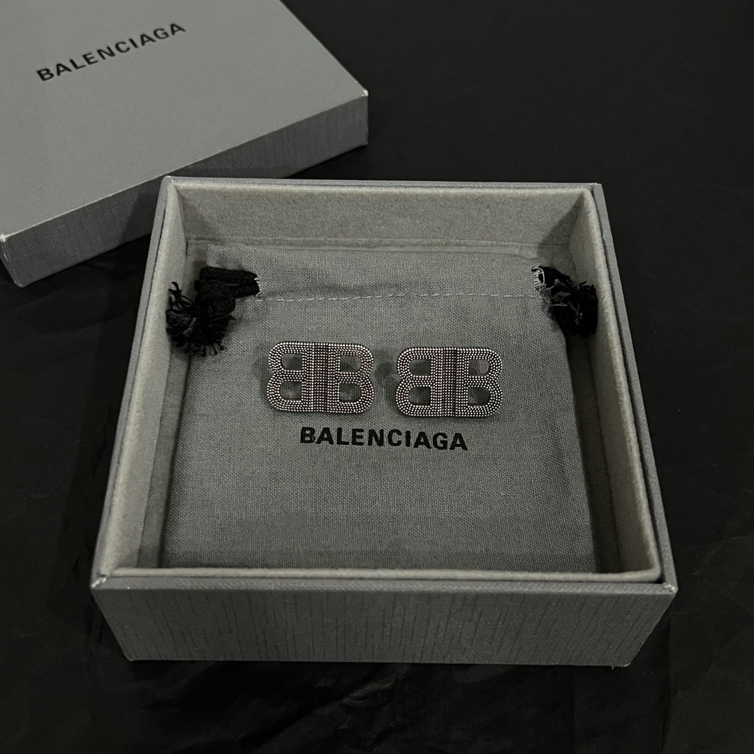 Balenciaga BB earrings