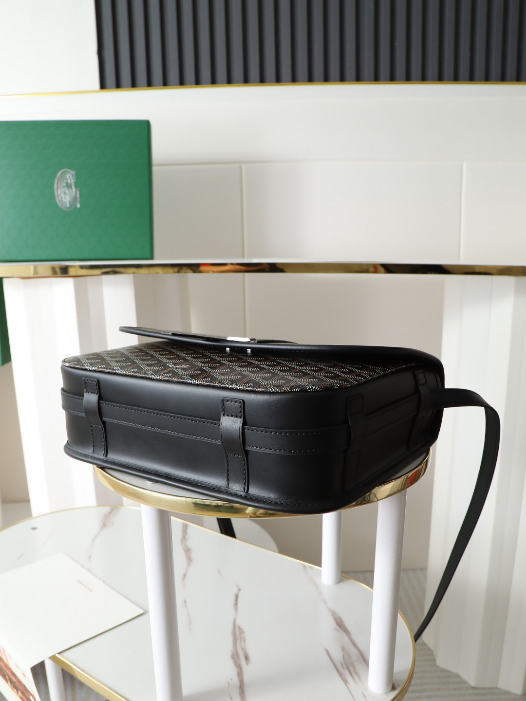 Goyard belvedère shoulder bag 244