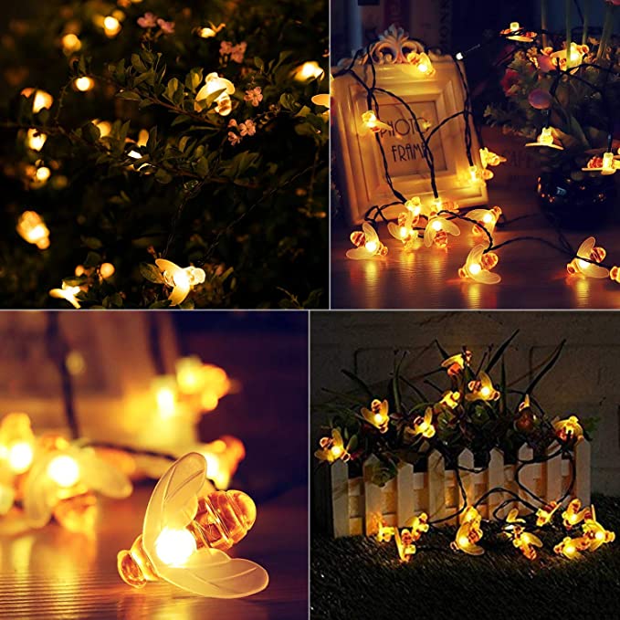 🔥Last Day Promotion-[SAVE 50% OFF]--2023 New Bee Solar Lights--BUY 2 GET FREE SHIPPING