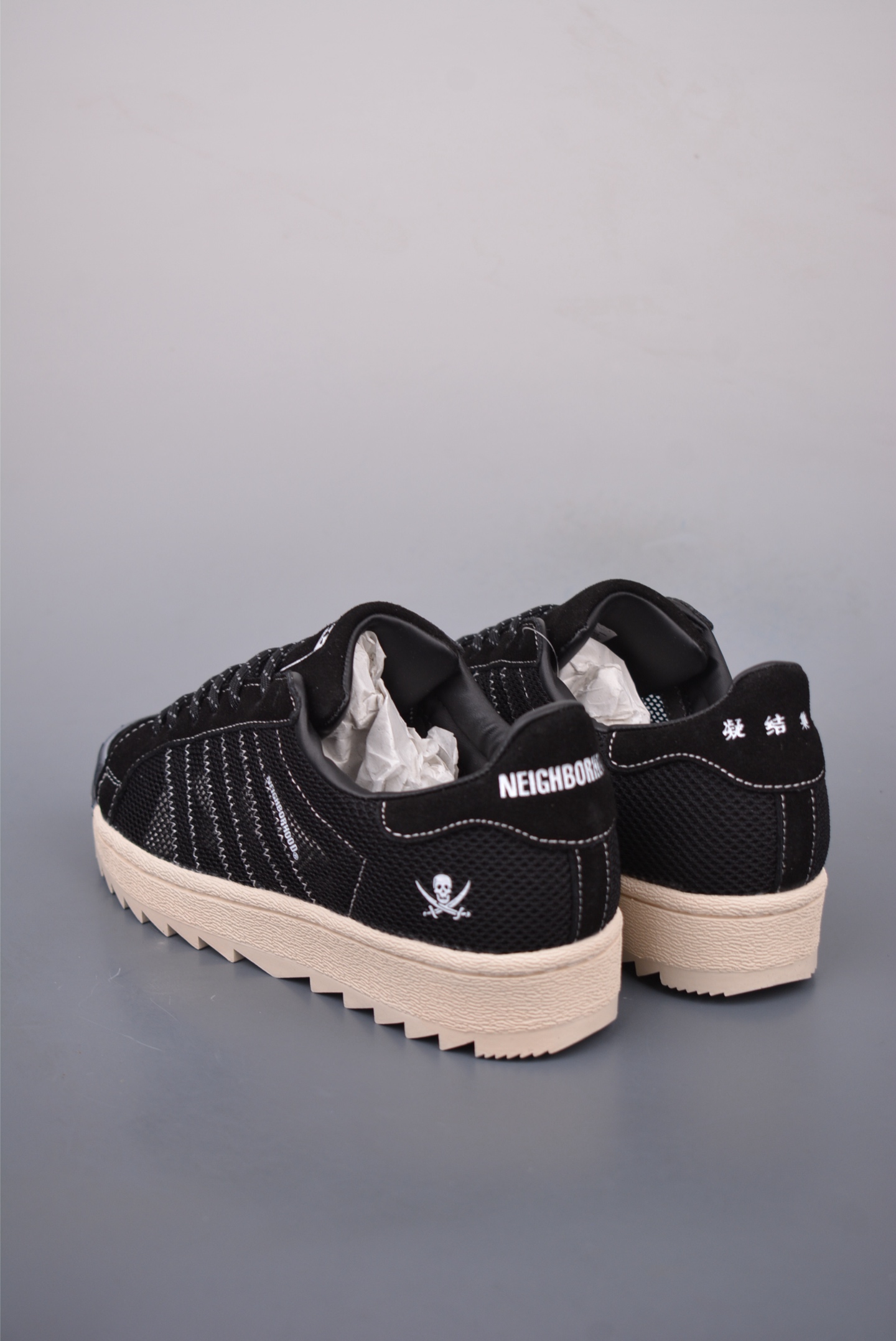NBHDNEIGHBORHOOD x CLOT x Adidas Originals Superstar PNSBlackIE8879