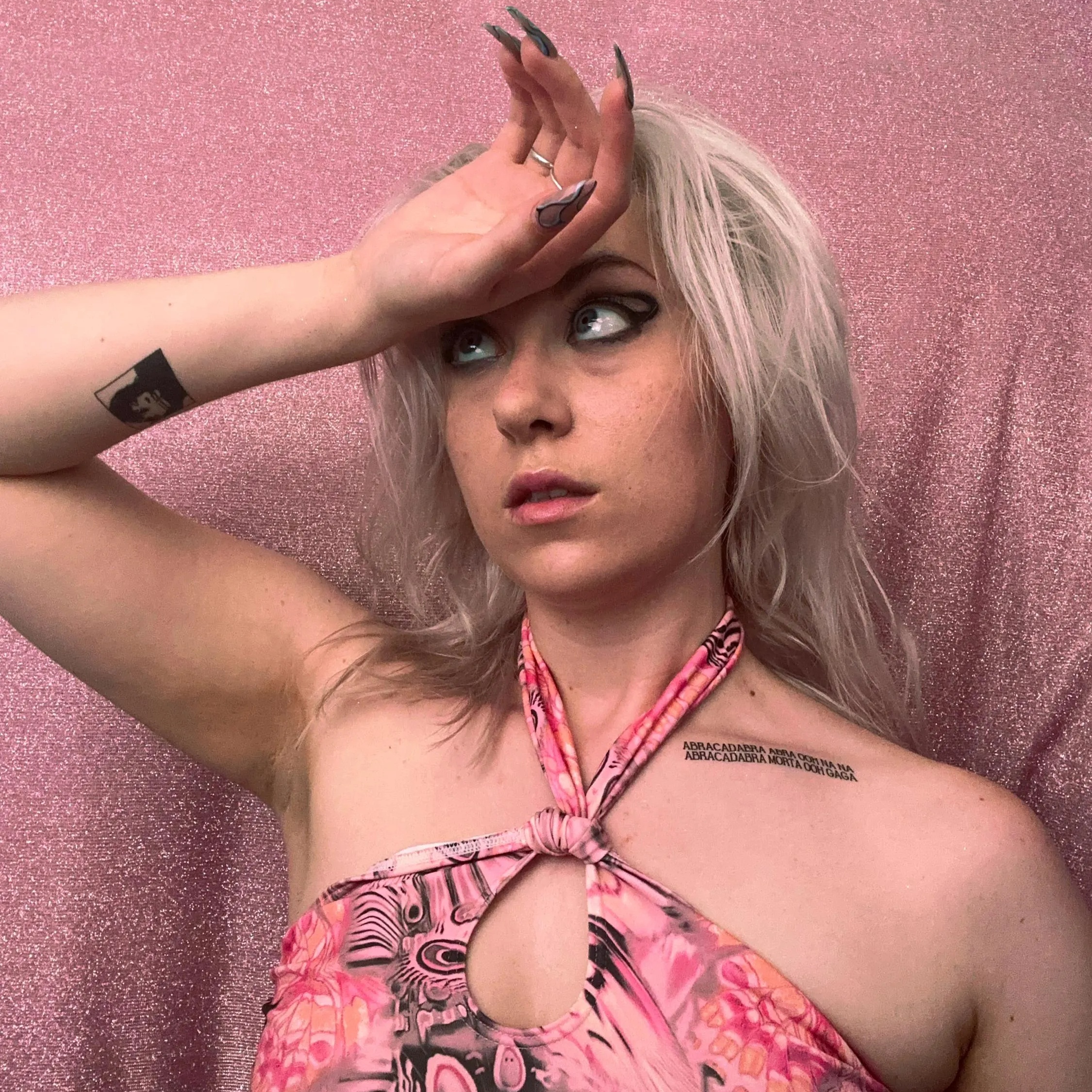 Lady Gaga Inspired Temporary Tattoos