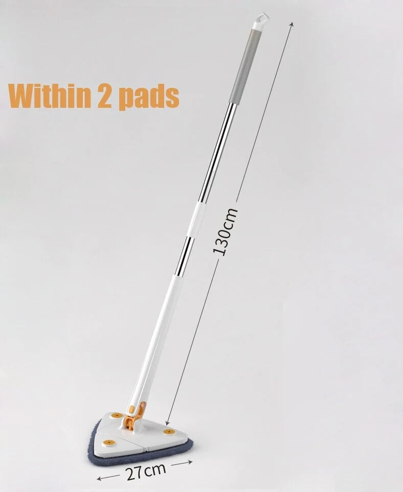 360 Degrees Rotatable Triangle Mop