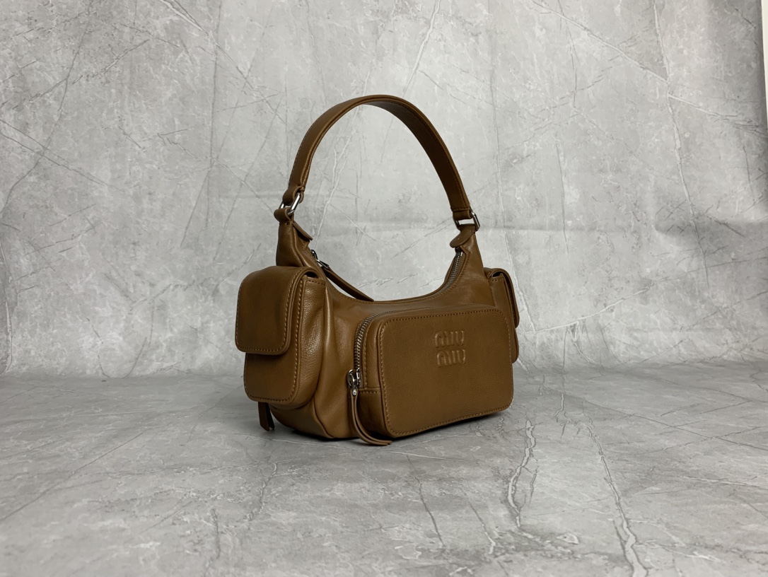 Miu Miu Multi-Pocket Biker Bag