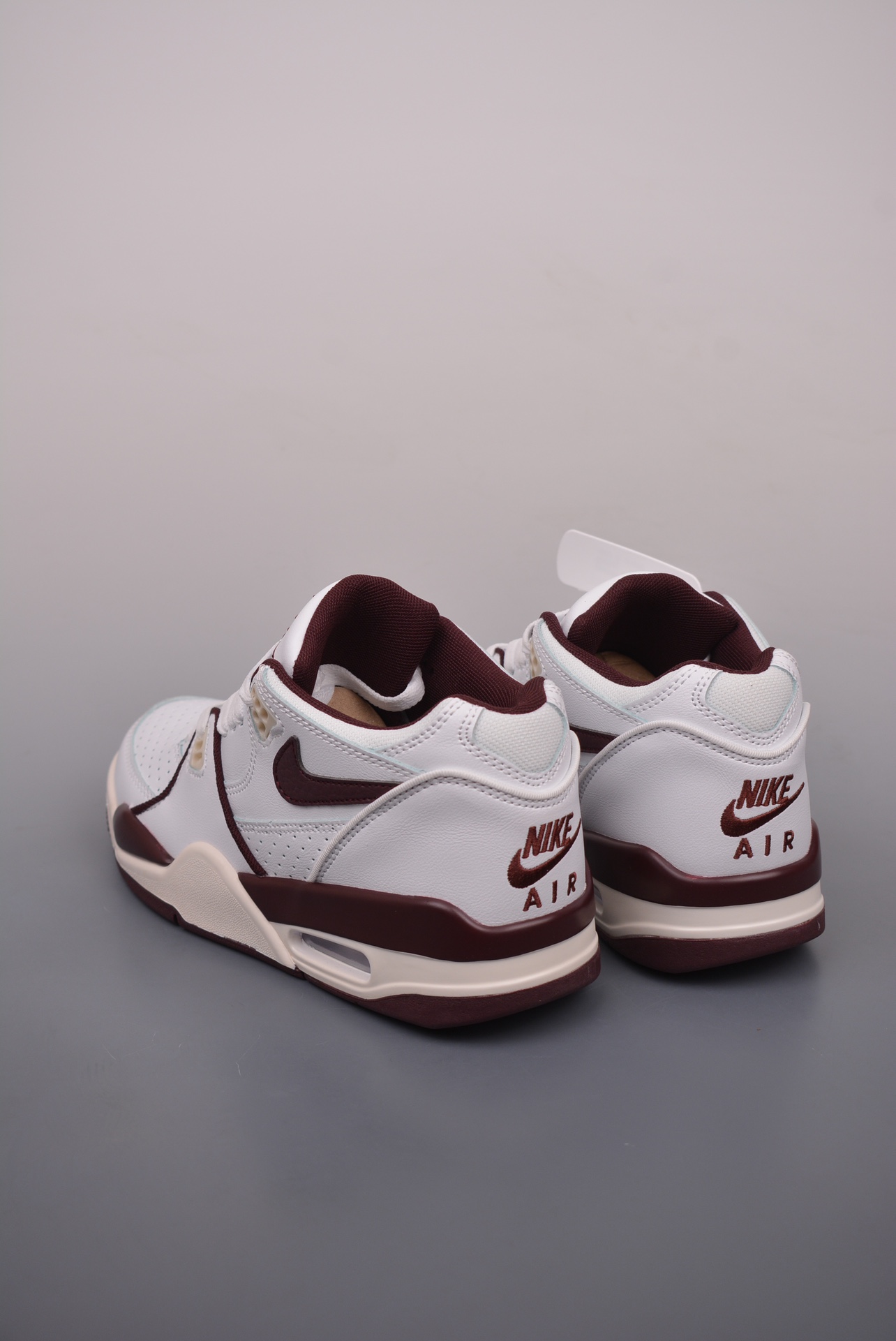 Nike Air Flight 89 White Burgundy Crush FQ8256-100