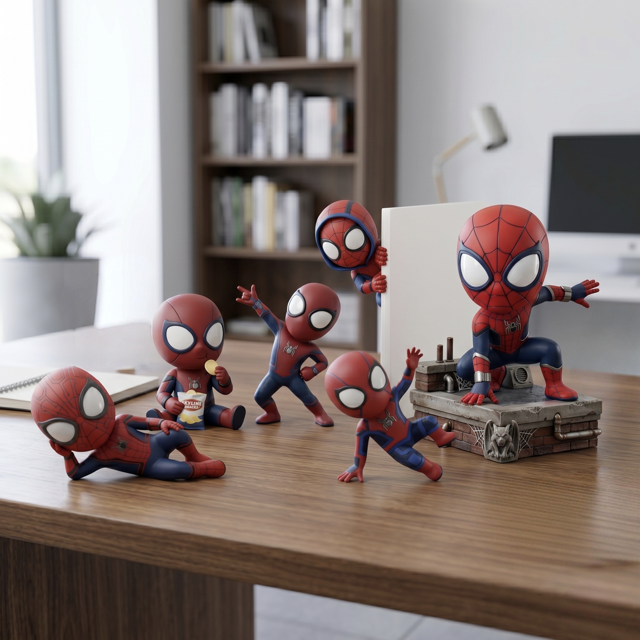 🕷️ Chibi Spider-Man: Off-Duty Daily Life – Cute Desktop Companion 🍿