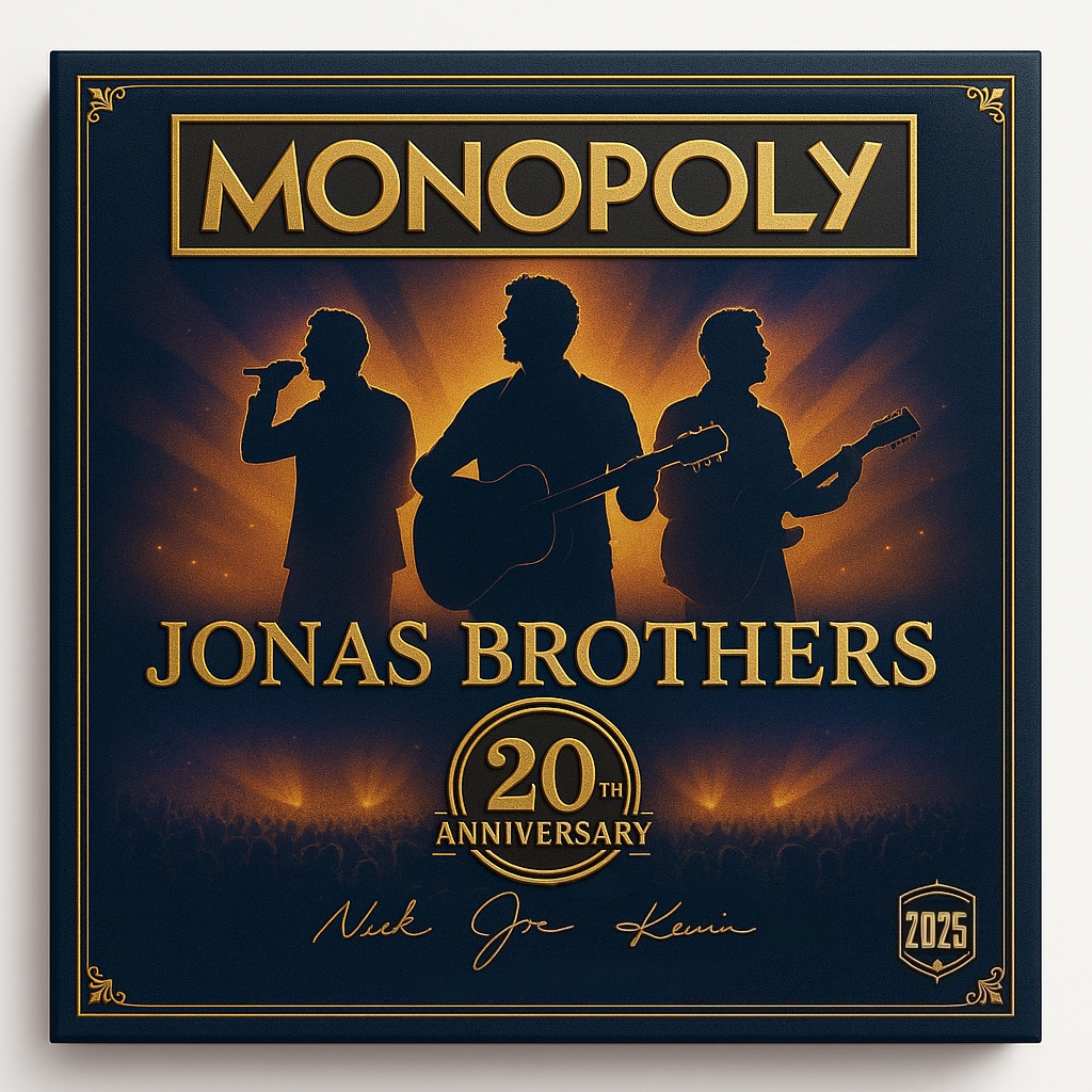 Jonas Brothers 20th Anniversary Edition Monopoly