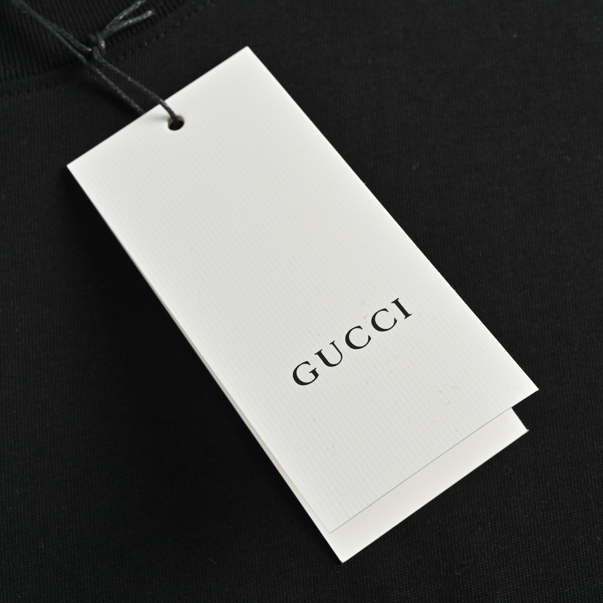 Gucci 23ss old flower rabbit patch embroidered short sleeve