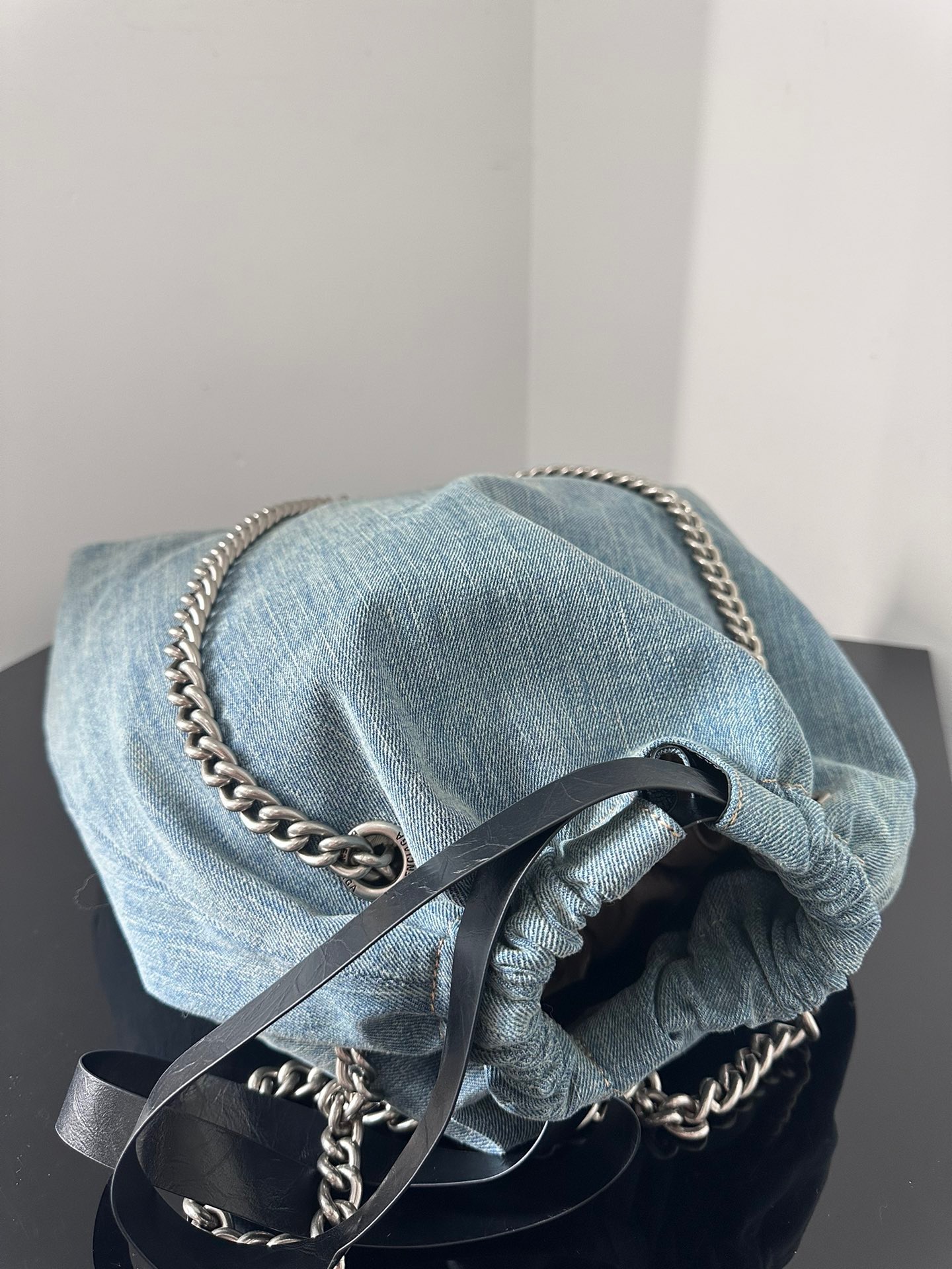 Balenciaga crushtote denim handbag 0305